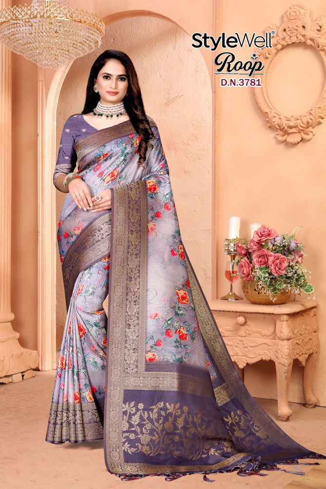 Roop By Stylewell Rich Pallu Designer Sarees Exporters In India